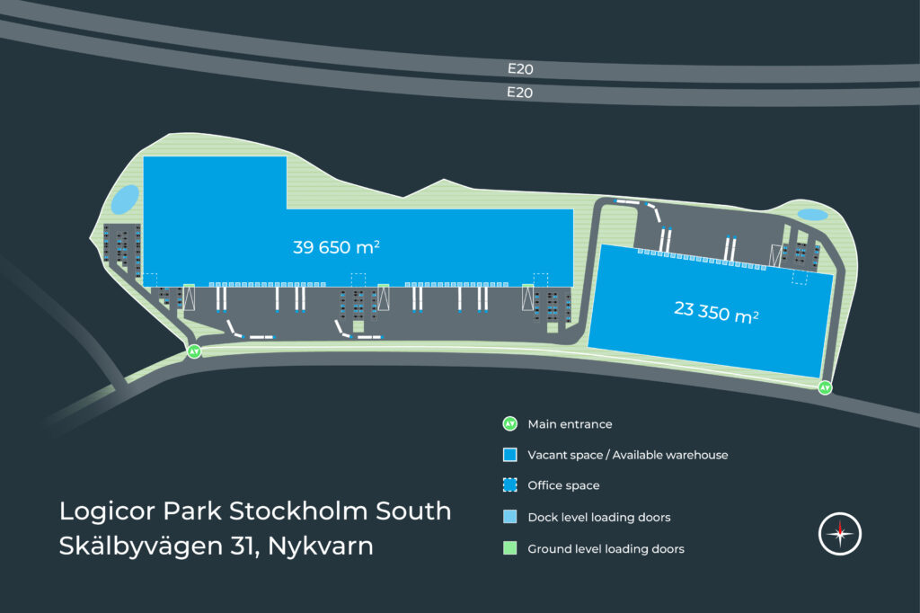 stockholm south siteplan