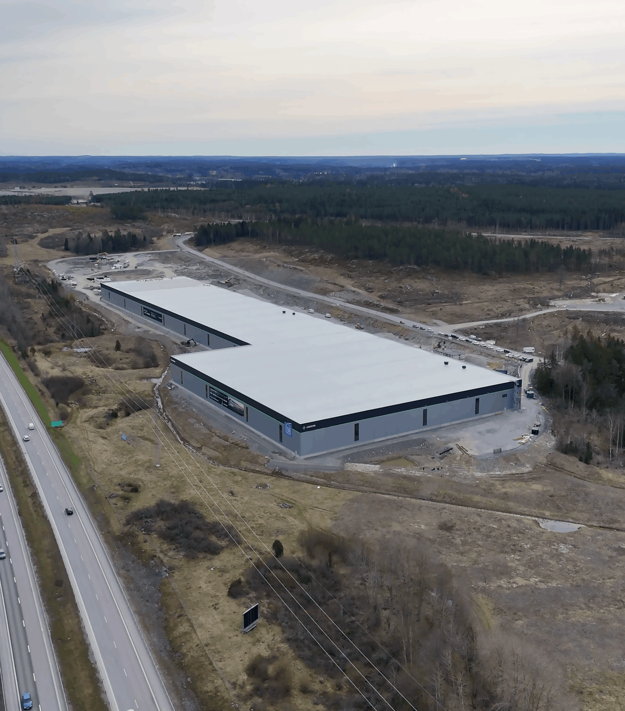 Skyltläge mot E20
